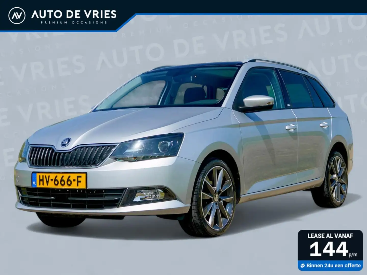 Skoda Fabia Combi 1.2 TSI Edition | ECC | Carplay | Stoelverwa Šedá - 1