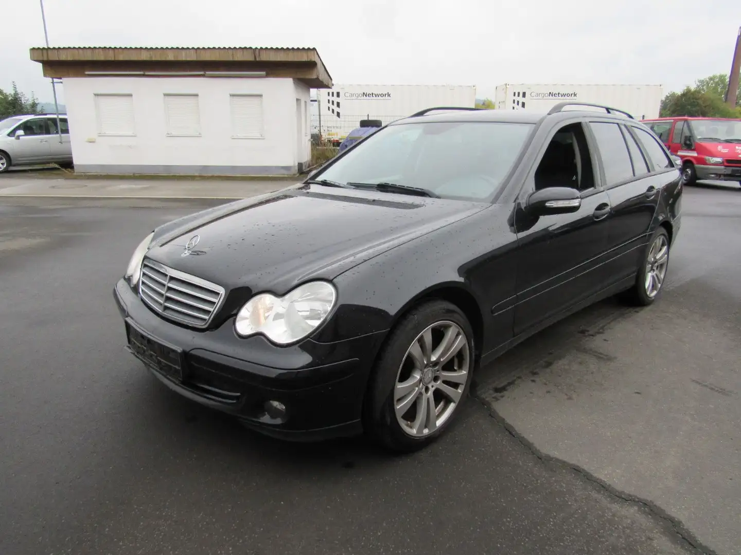 Mercedes-Benz C 220 CDI T-Modell, AHK, Schwarz - 1