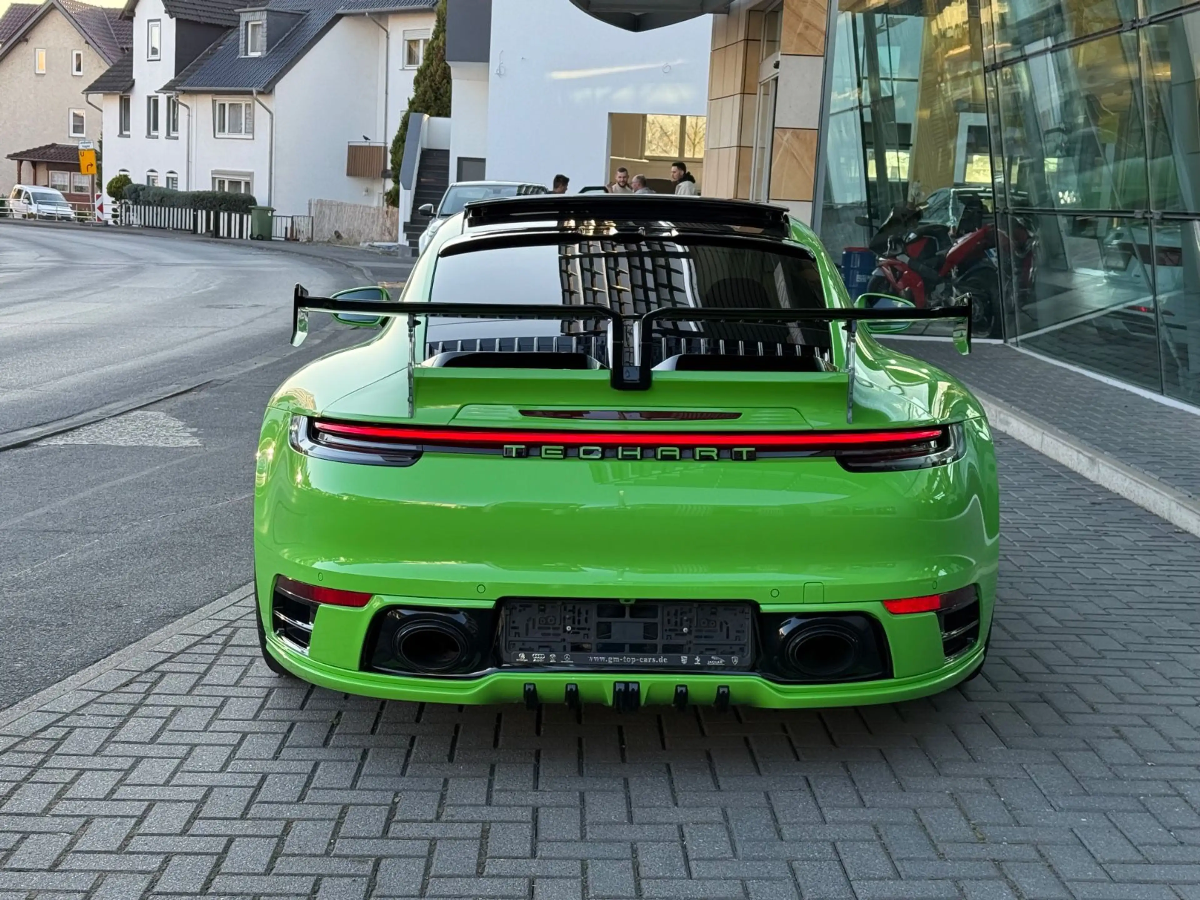 Porsche 911 992 TECHART KERAMIK LIFT CHRONO AKRAPOVIC — photo 7