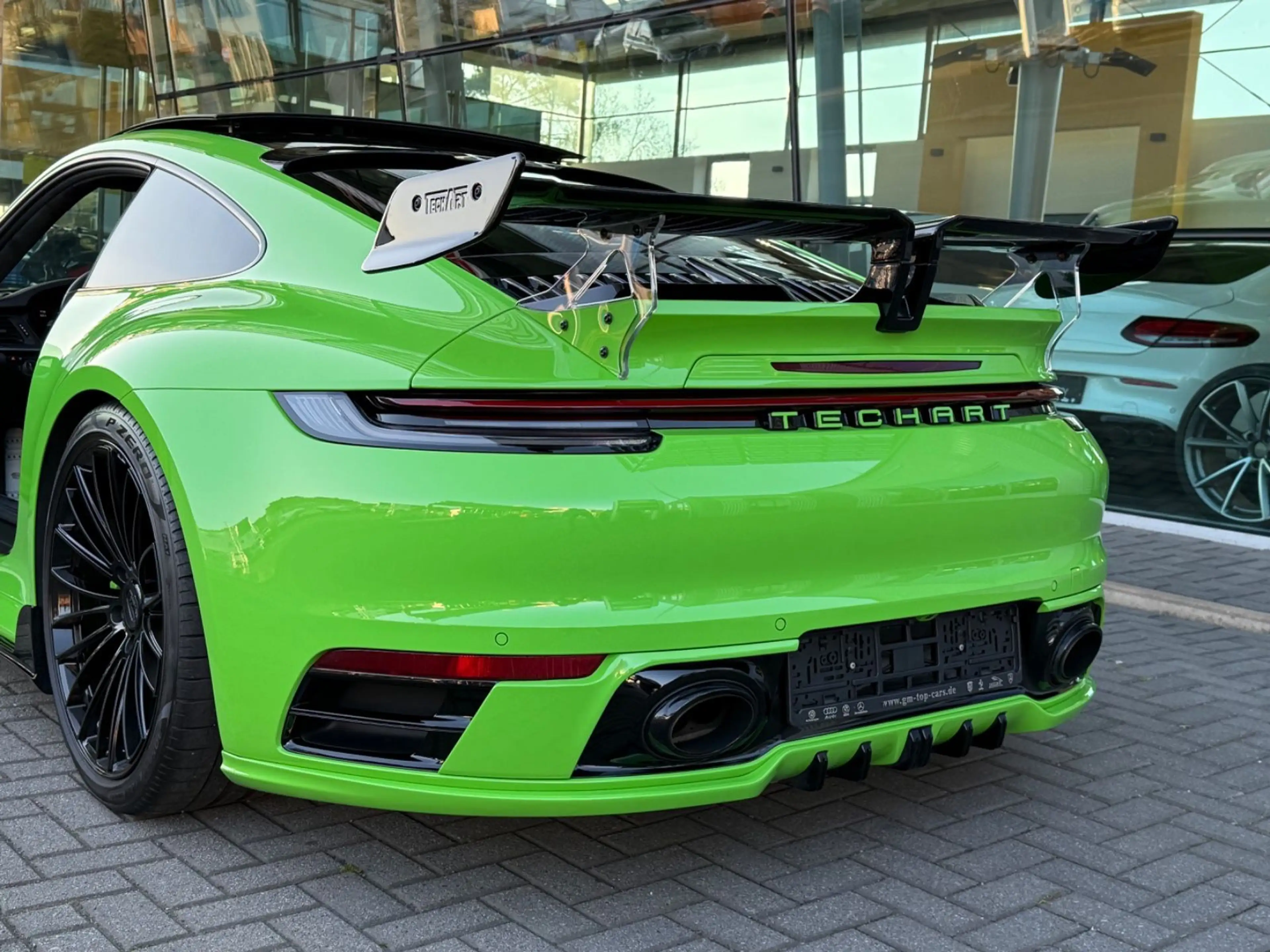 Porsche 911 992 TECHART KERAMIK LIFT CHRONO AKRAPOVIC — photo 9