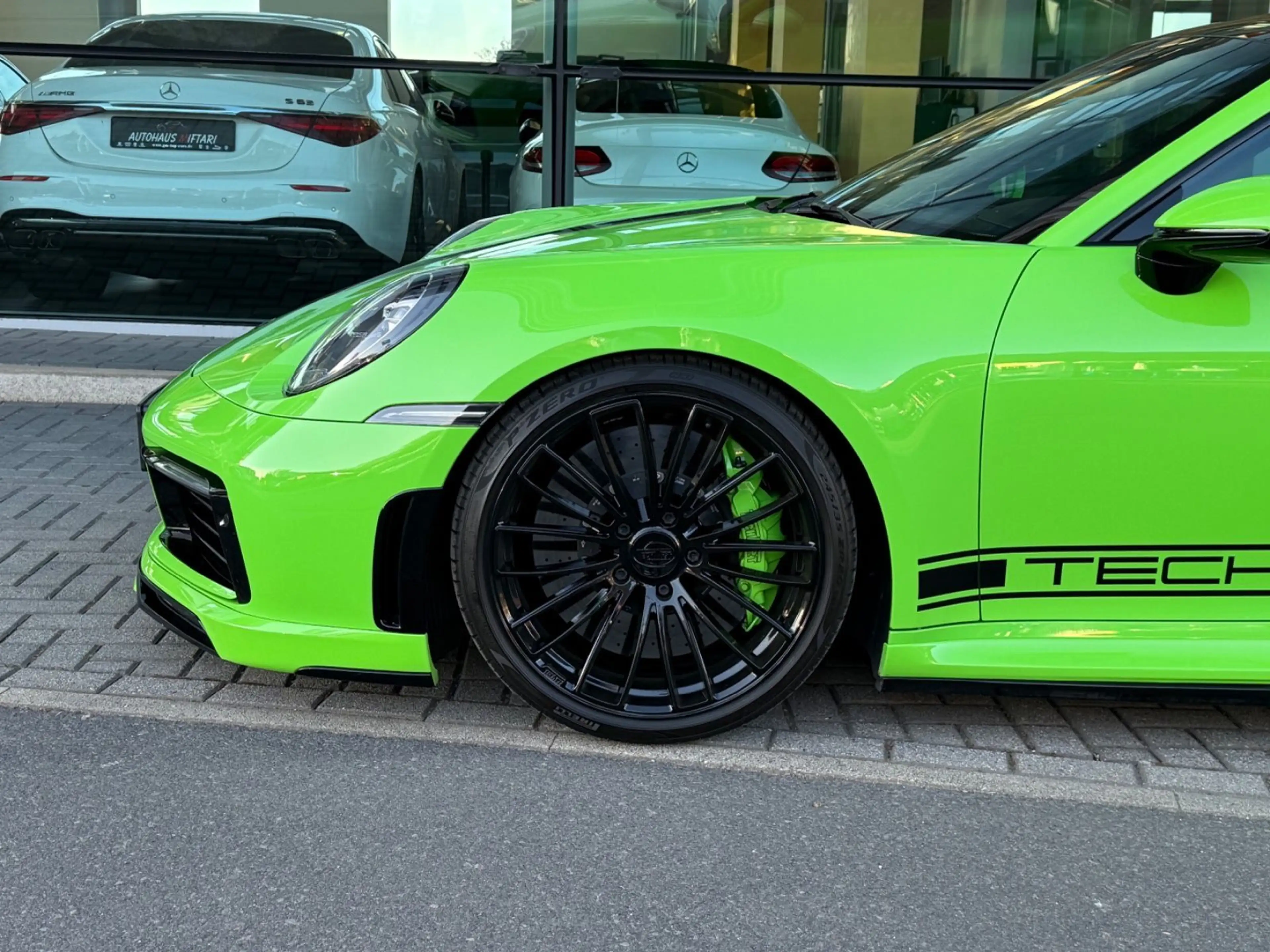 Porsche 911 992 TECHART KERAMIK LIFT CHRONO AKRAPOVIC — photo 8