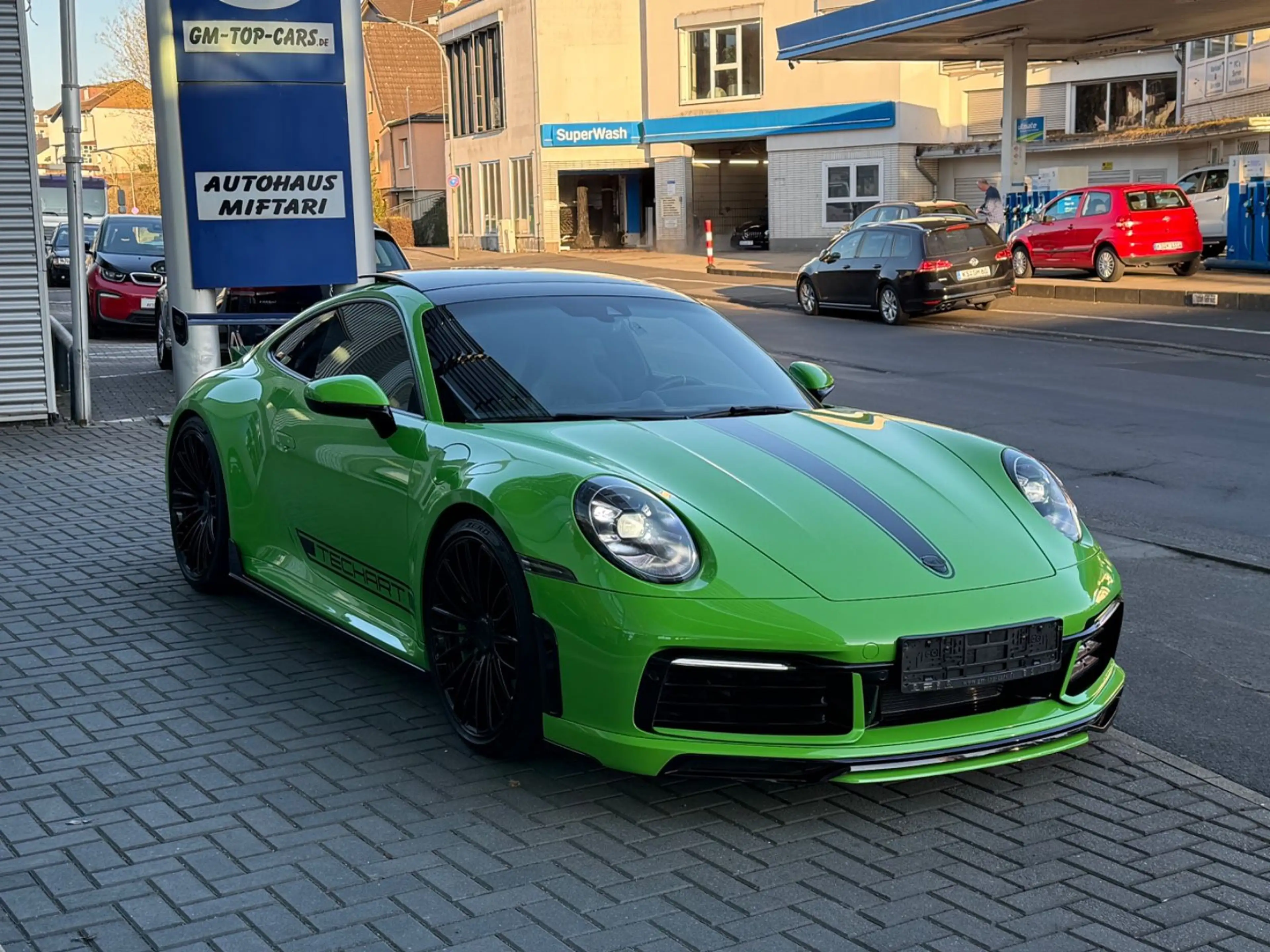 Porsche 911 992 TECHART KERAMIK LIFT CHRONO AKRAPOVIC — photo 3