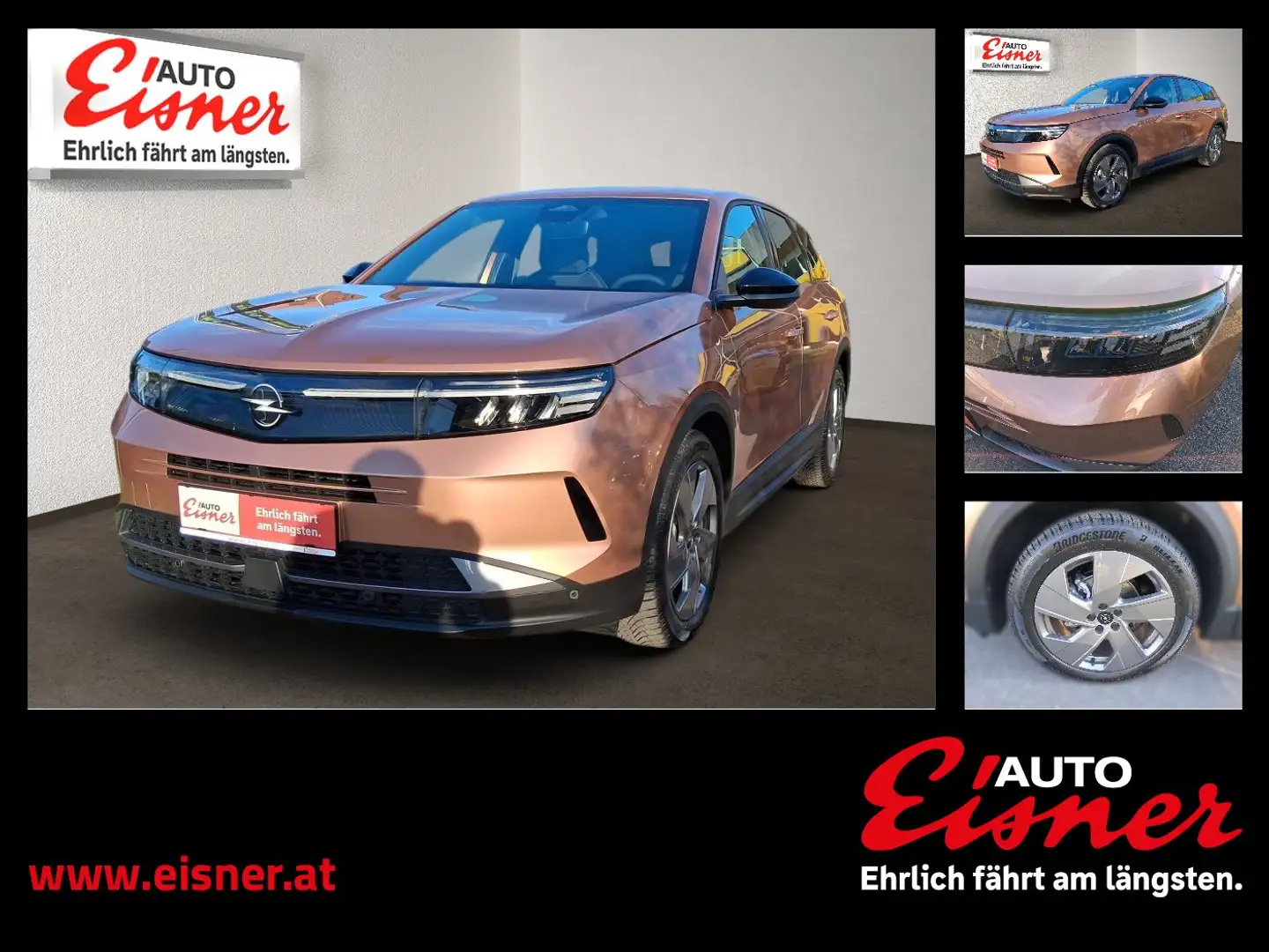 Opel Grandland 1.2 48V Mild- W Edition 2xKlima AUT Braun - 1