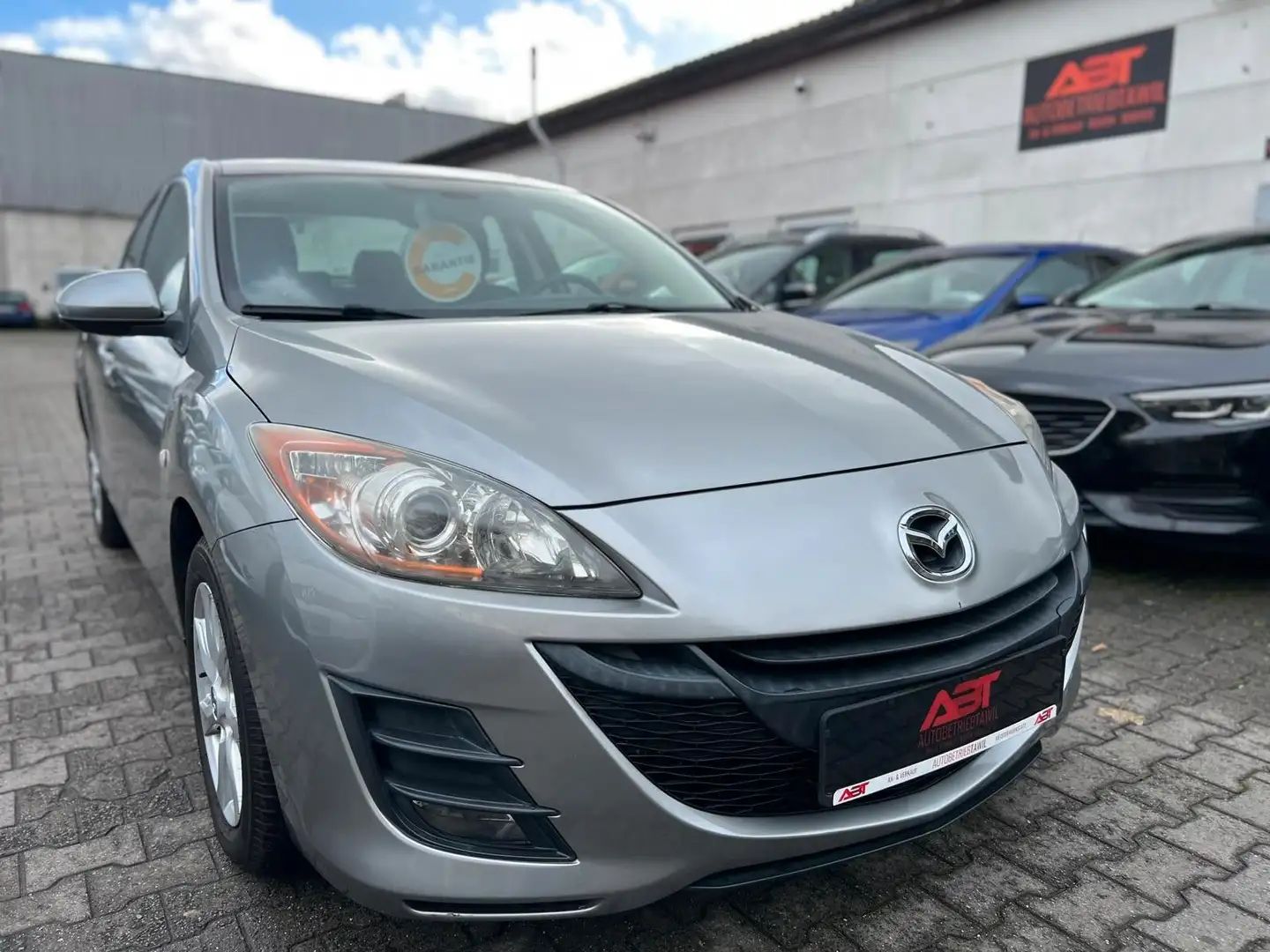 Mazda 3 1.6, TÜV NEU, Klima, Garantie, 1Hand, 47TSDKM! Silber - 1