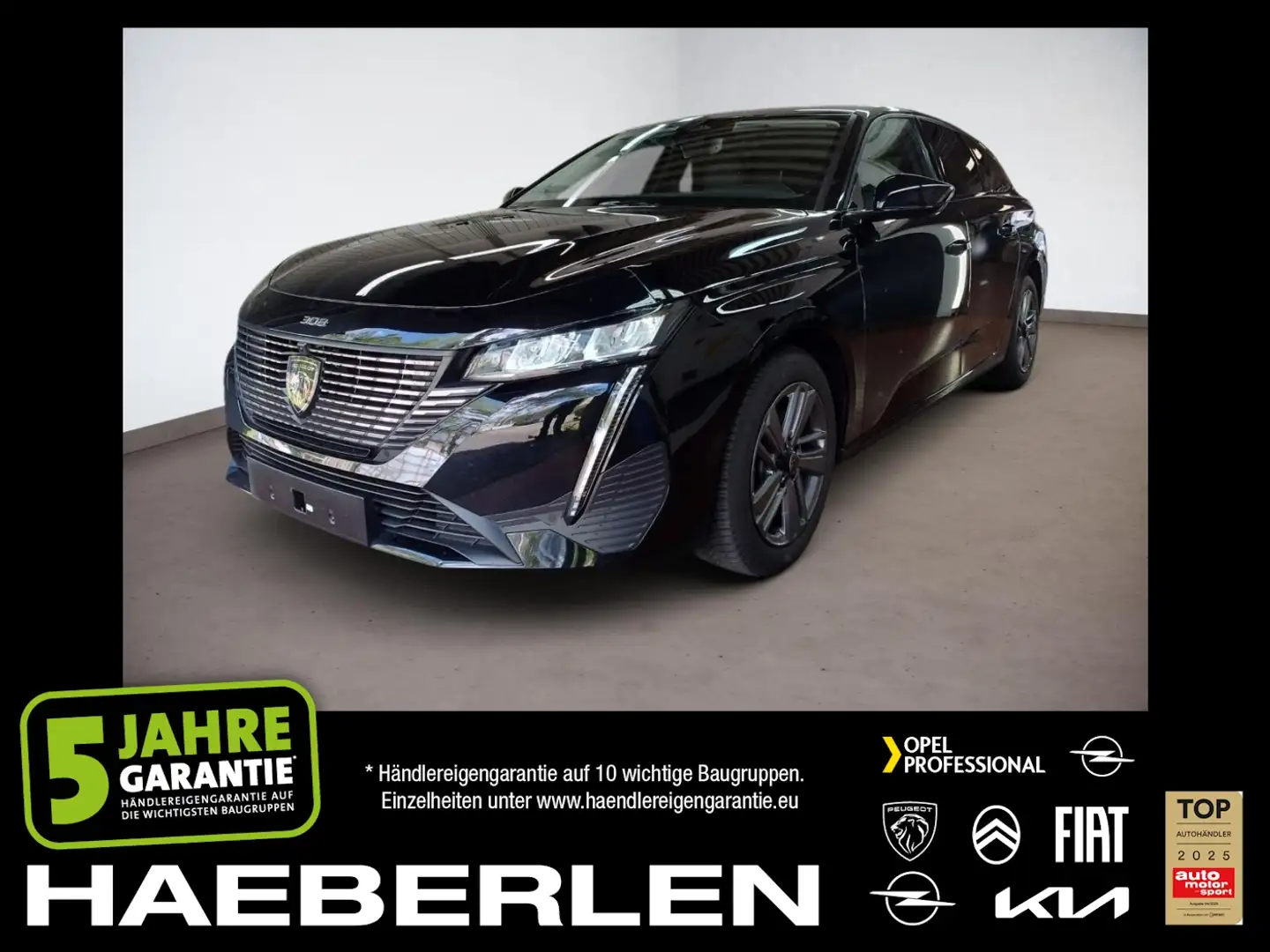 Peugeot 308 1.2 PureTech 130 SW Allure Navi Kamera Kliama Noir - 1