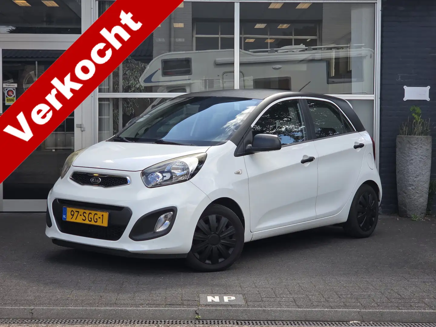 Kia Picanto 1.0 CVVT Comfort Pack NAP / AIRCO / 5-DEURS Weiß - 1