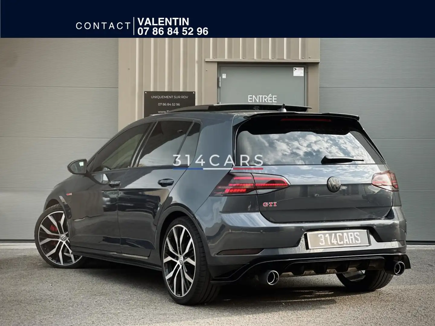 Volkswagen Golf Golf 2.0 16V TSI - 245 - BV DSG 7  VII BERLINE GTI Gris - 2