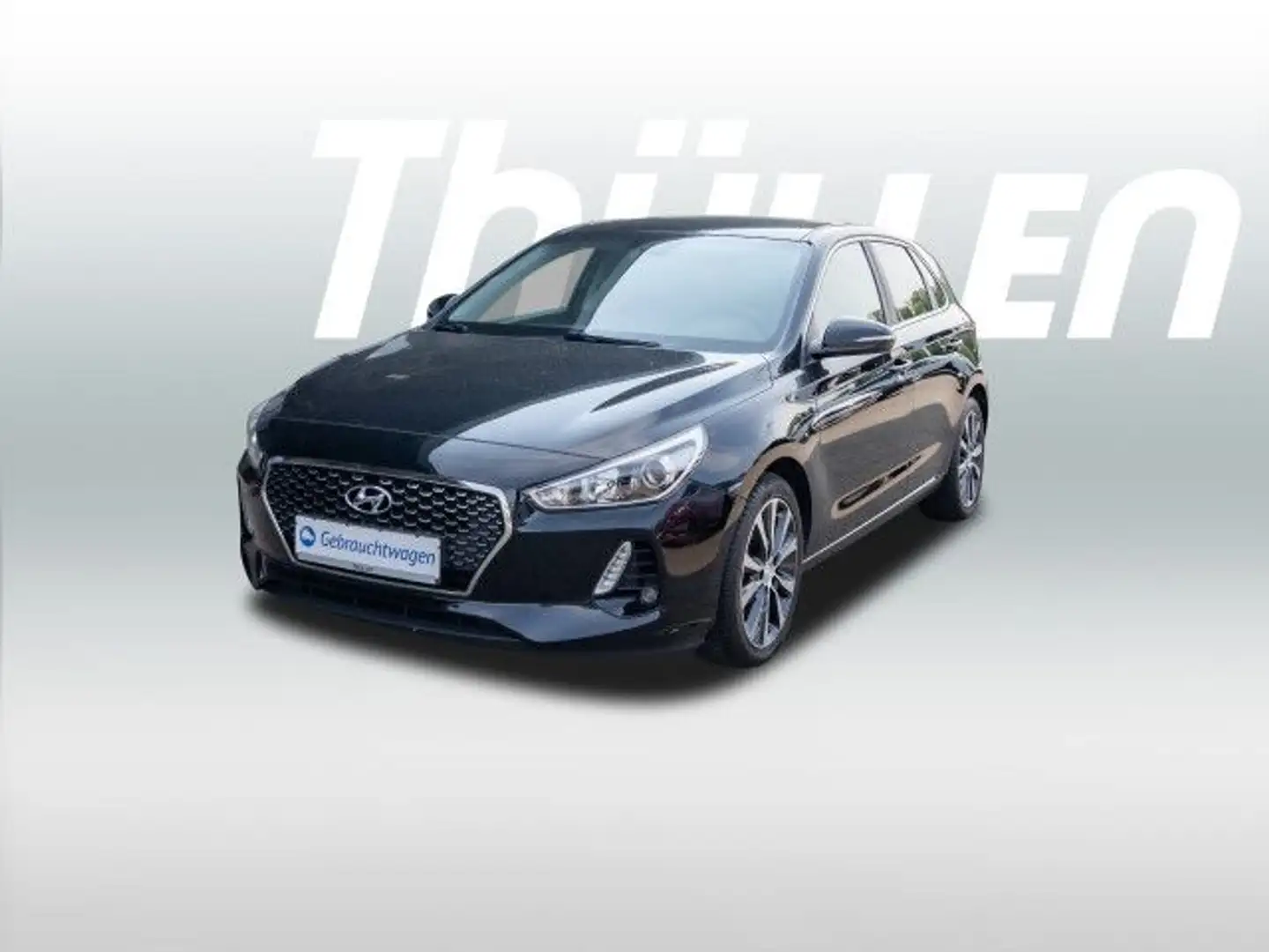 Hyundai i30 Style 1.4 DCT Navi Sitzheizung Kamera PDC BT Schwarz - 1