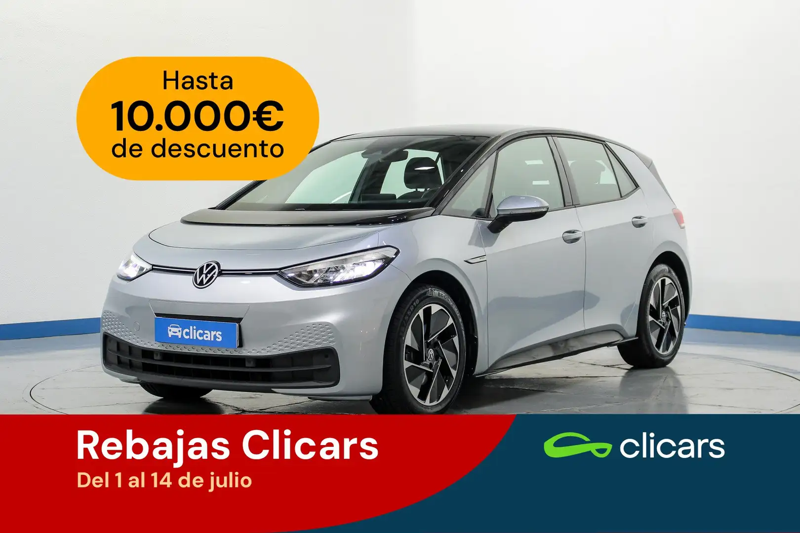 Volkswagen ID.3 Pro Performance 150kW Plateado - 1