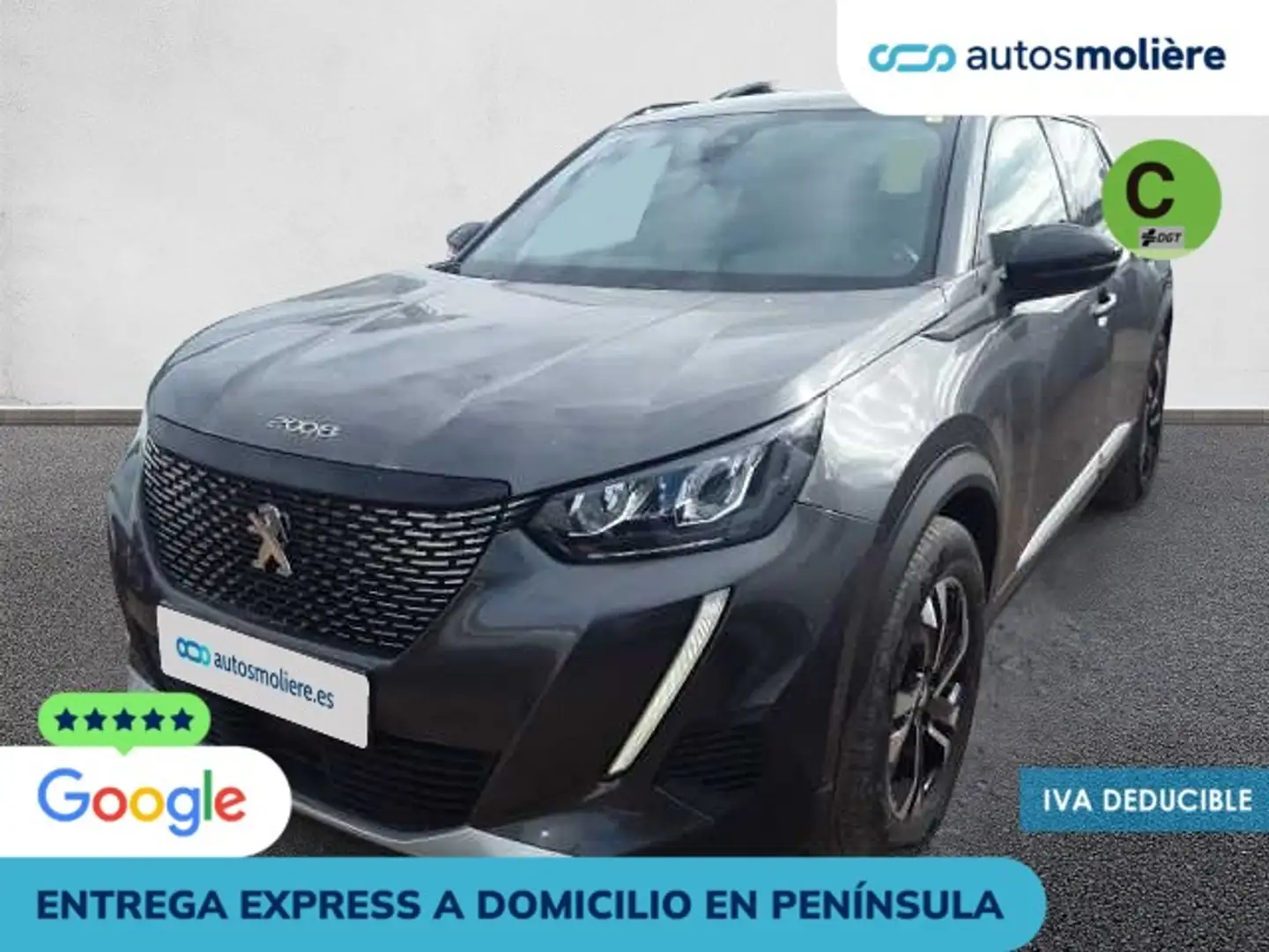 Peugeot 2008 1.2 PureTech S&S Allure Pack 130 Gris - 1