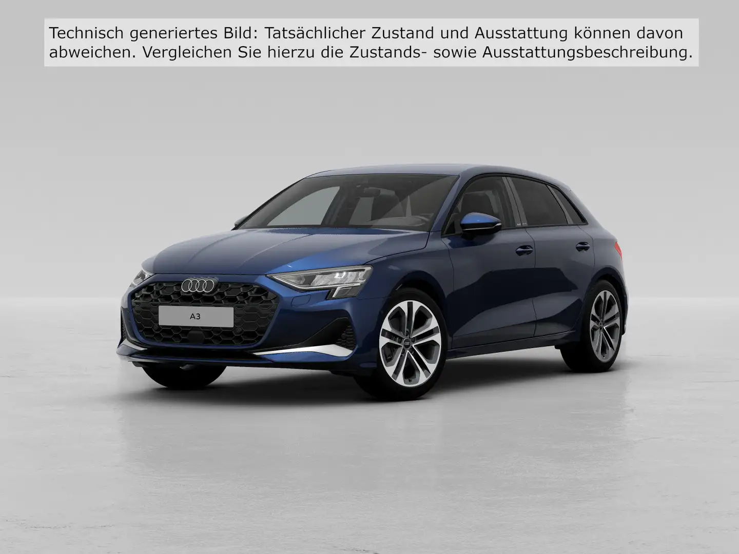 Audi A3 advanced 35 TFSI AHK R-KAM NAV+ 5J. Blau - 2