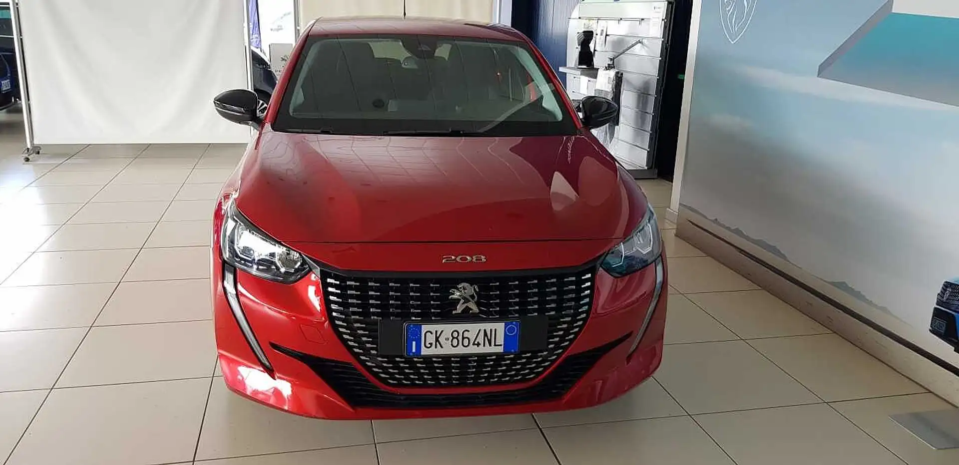 Peugeot 208 Nuova 208 Benzina Allure Pack Rosso - 2