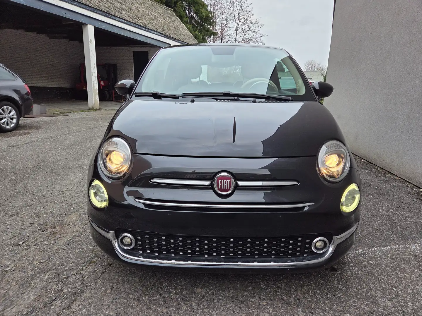 Fiat 500 LOUNGE/Hybride/Essence+Électrique/Garantie1 an Noir - 2