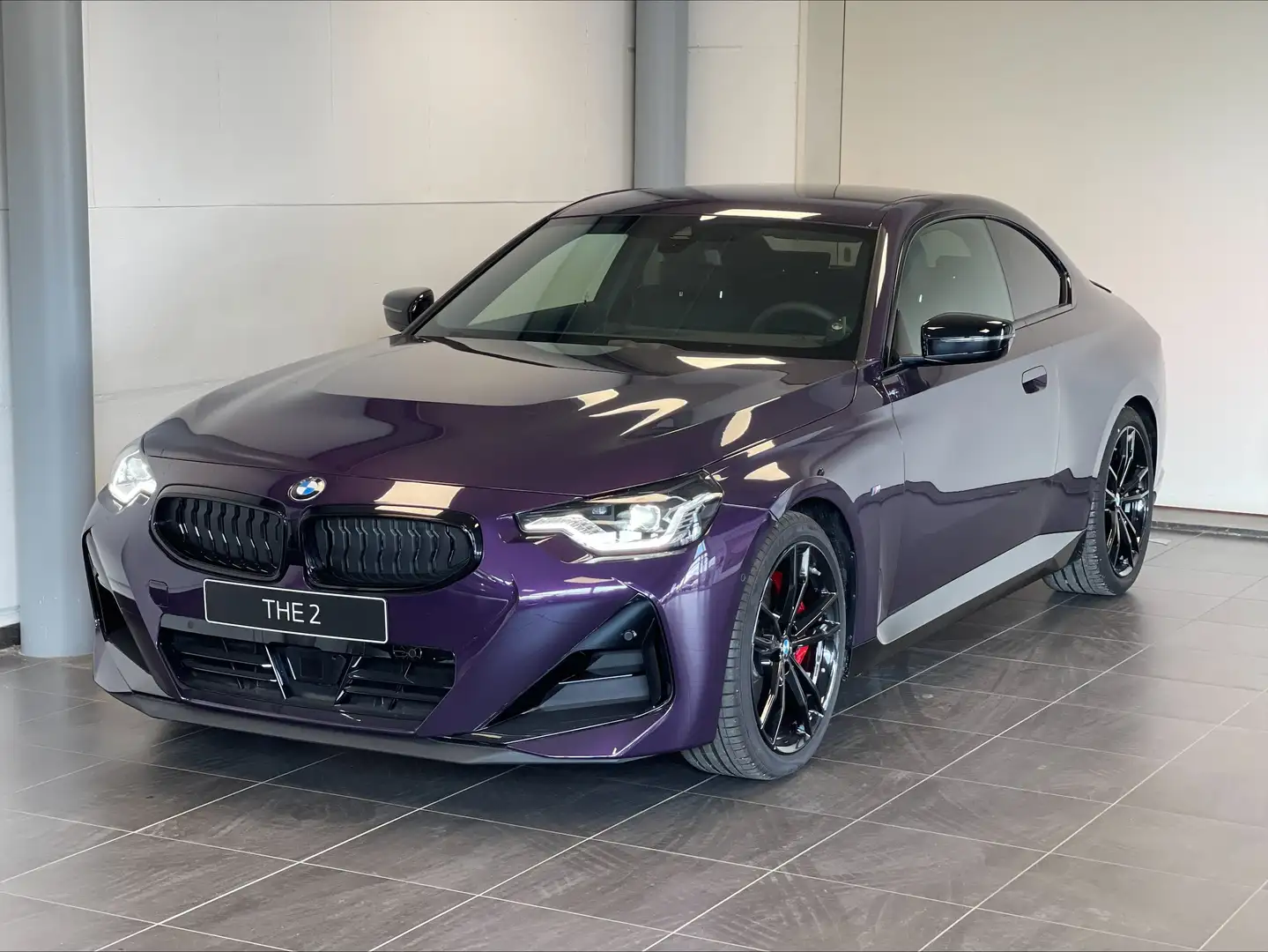 BMW 220 Coupé 220iAS Mauve - 2