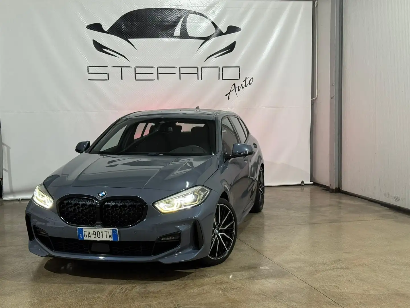 BMW 118 Serie 1 F40 118d Msport auto Gris - 1