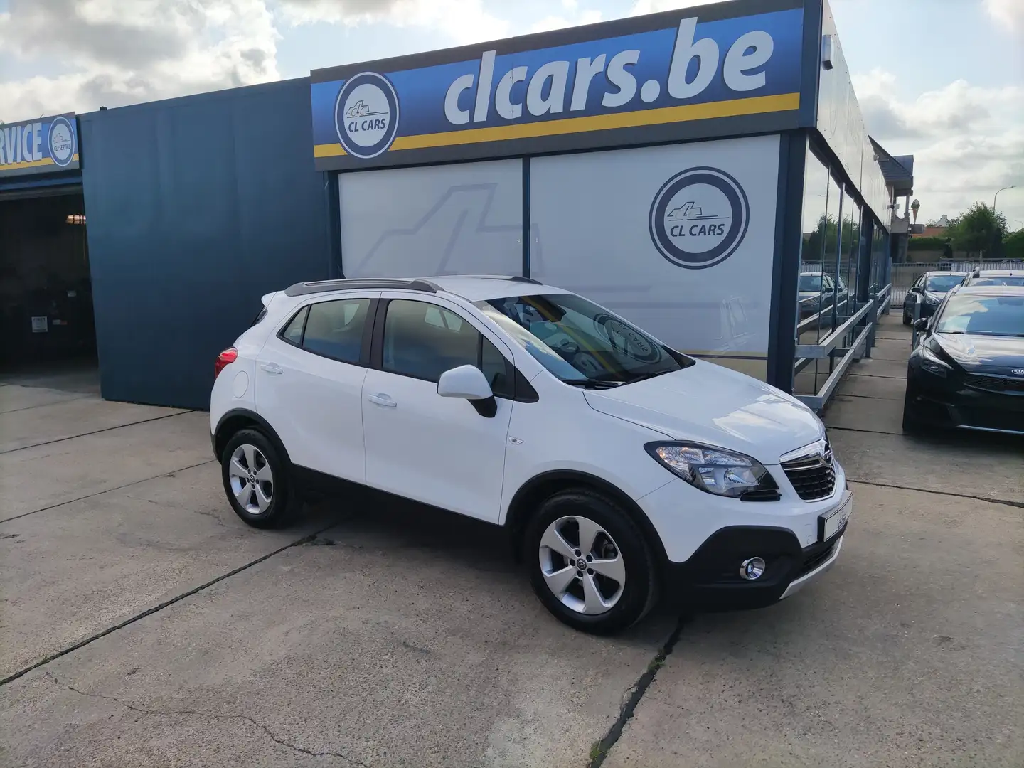 Opel Mokka 1.6i 4x2 Enjoy/Navi/Pdc/Cruise/Alus Blanc - 1