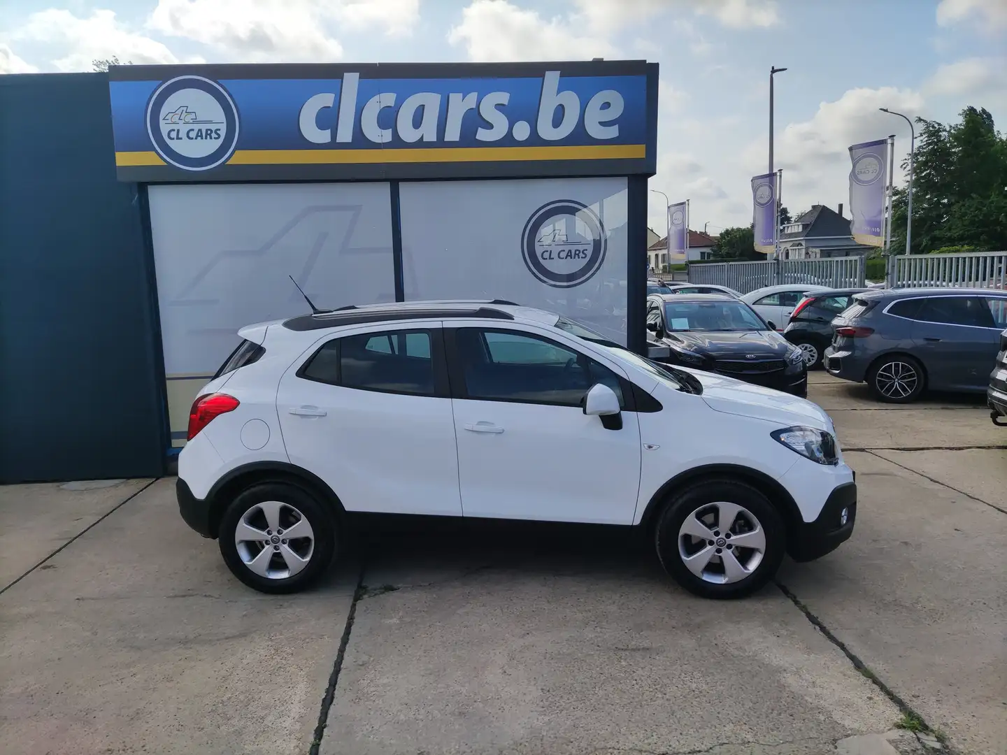 Opel Mokka 1.6i 4x2 Enjoy/Navi/Pdc/Cruise/Alus Blanc - 2