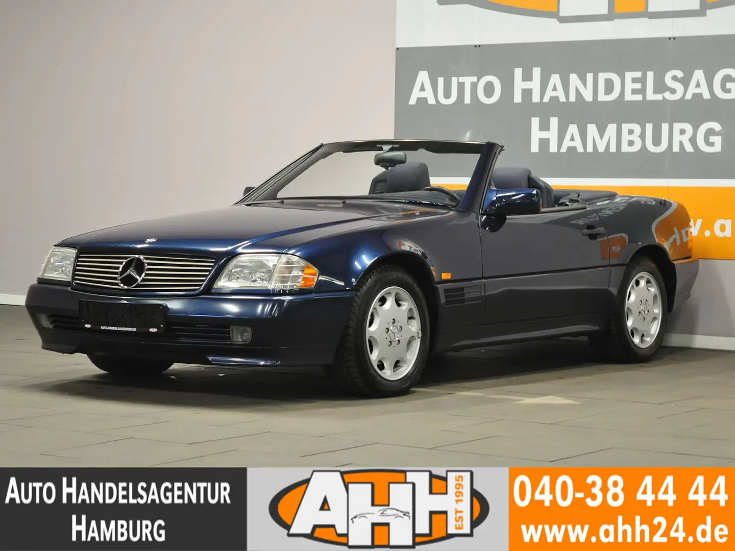 Mercedes-Benz SL 280 R129 DEUTSCHES ORIGINALES FAHRZEUG|HISTO! Albastru - 1