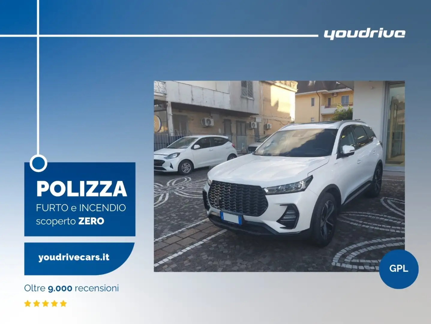 DR Automobiles DR6.0 1.6 T-GDI DCT Bi-Fuel GPL KM 45.700 Blanc - 1