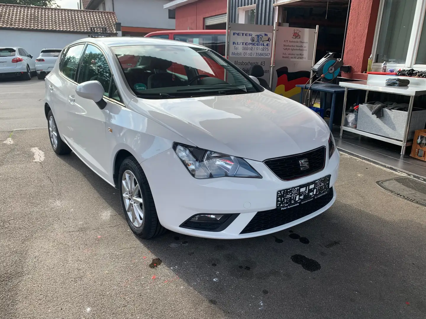 SEAT Ibiza Style*TÜV/INSP/REIFEN NEU*PDC*BT*AUX*MFL* Weiß - 1