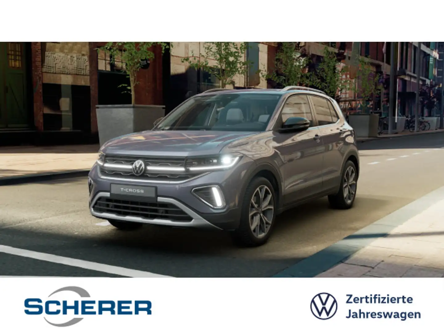 Volkswagen T-Cross STYLE 1.0 TSI DSG IQ.LIGHT NAVI IQ.DRIVE Grau - 1