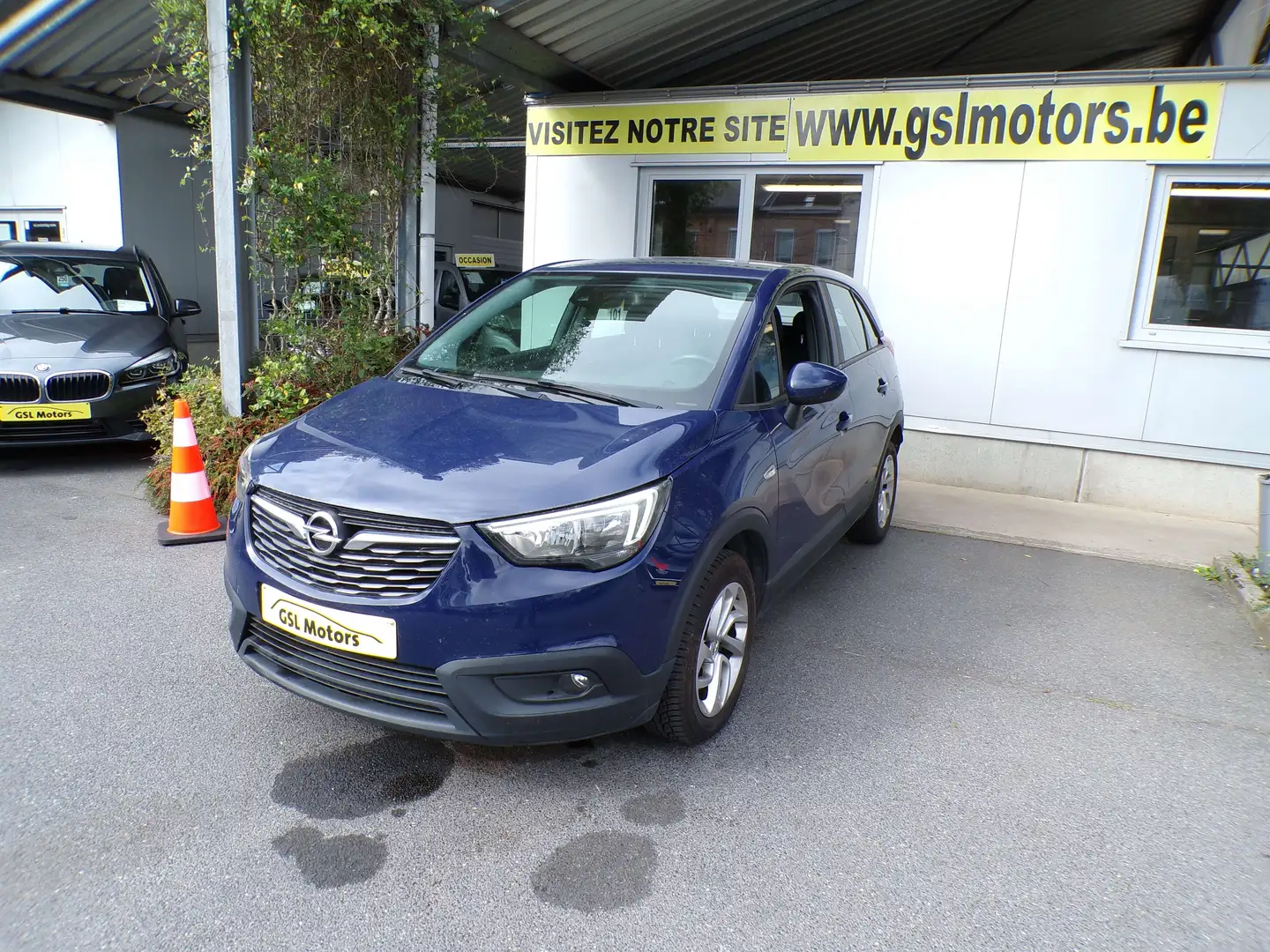 Opel Crossland X 1.2 Turbo 110cv Bleue 01/2018 Airco GPS Bluetooth Bleu - 1