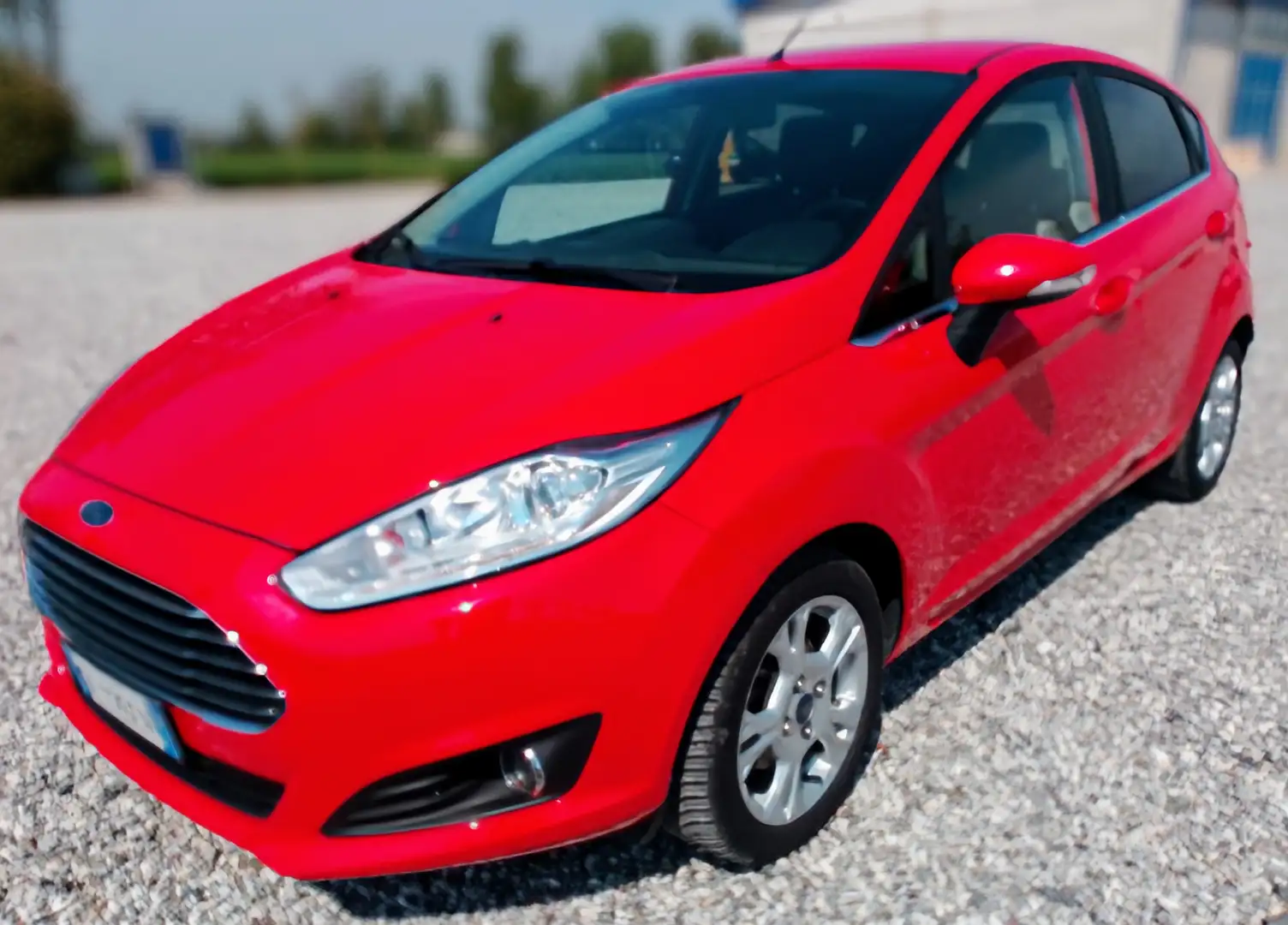 Ford Fiesta Fiesta VI 2013 5p 1.5 tdci Titanium 75cv E6 Roşu - 1