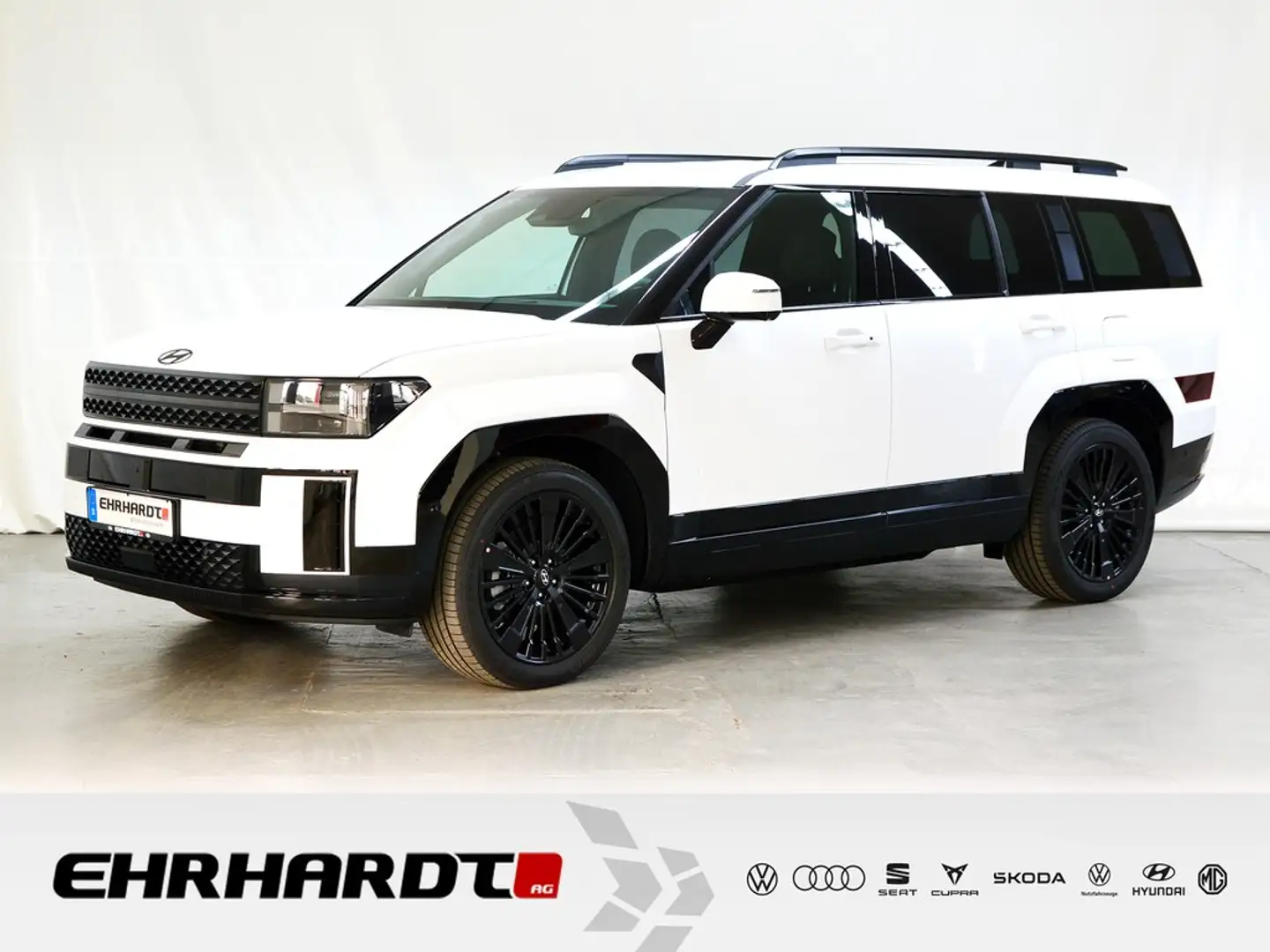 Hyundai SANTA FE PHEV (MY25) 1.6 T-GDI 6-AT 4WD BLACKLINE Weiß - 1