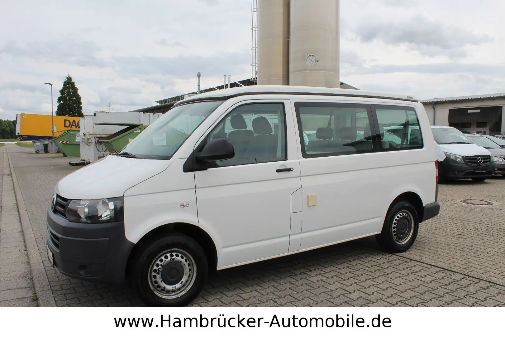 Volkswagen T5 Transporter T5 Camper Reimo Aufstelldach+Markise~~Kühlschran Weiß - 1