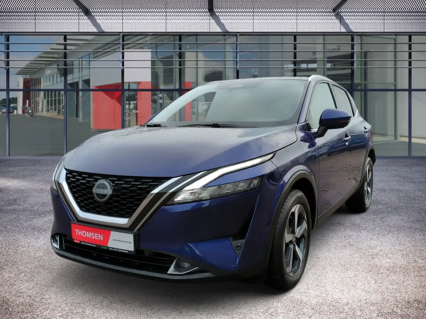 Nissan Qashqai 1.3 DIG-T MHEV N-Connecta ACC Navi Pano Blau - 2