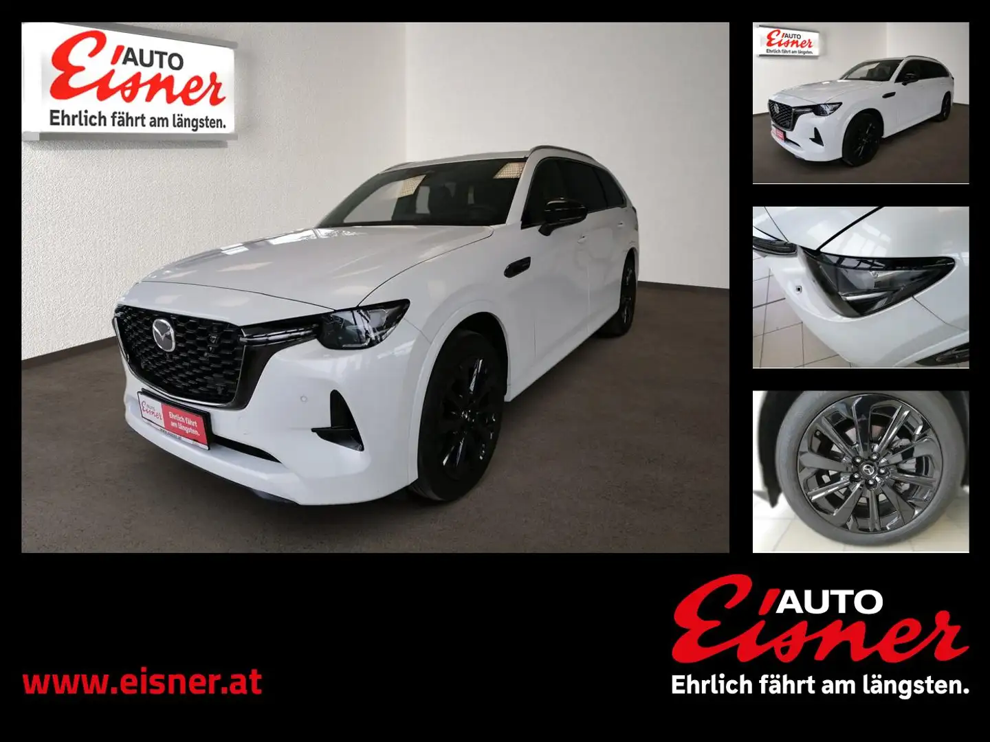 Mazda CX-80 2.5 PHEV Homura Plus BESTPREIS Weiß - 1