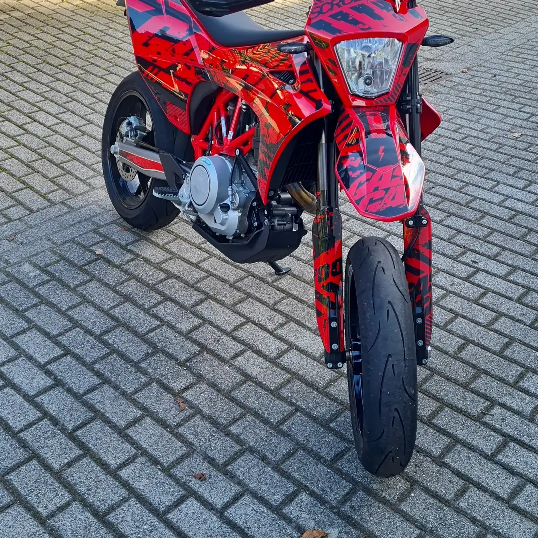 Gas Gas SM 400 SM700 Supermoto Czerwony - 2