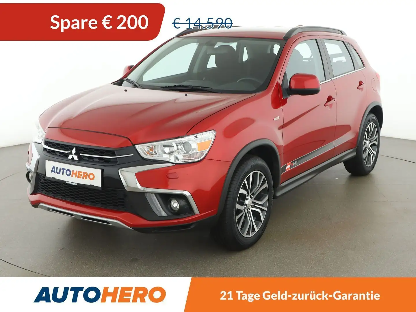 Mitsubishi ASX 1.6 Basis 2WD *CAM*TEMPO*KLIMAAUTO*SHZ* Rot - 1