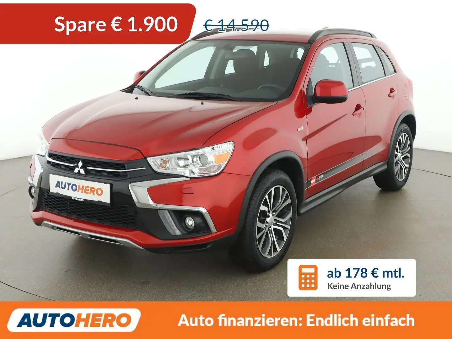 Mitsubishi ASX 1.6 Basis 2WD *CAM*TEMPO*KLIMAAUTO*SHZ* Rot - 1