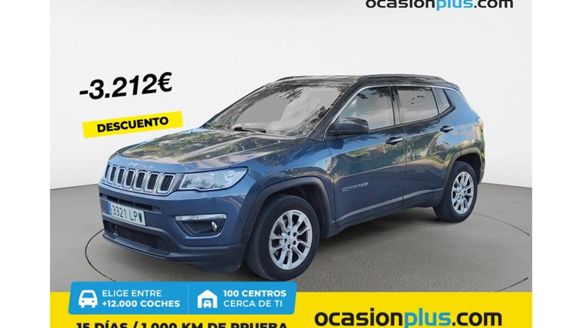 Jeep Compass 1.3 Gse T4 Longitude 4x2 130 Azul - 1