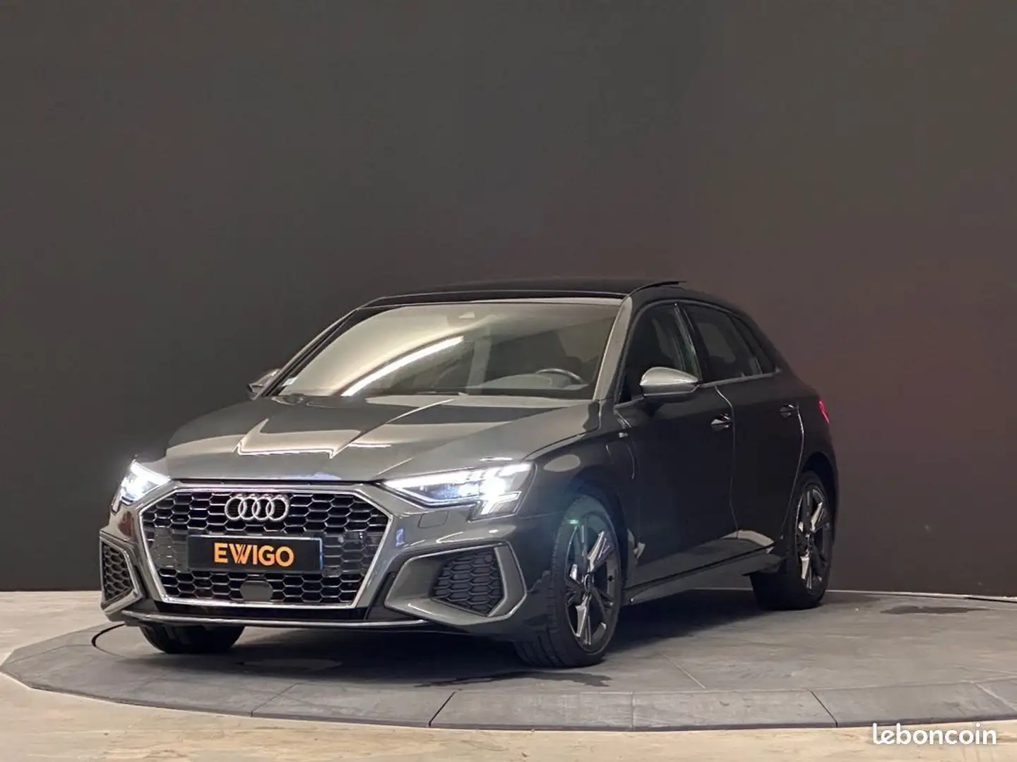 Audi A3 204ch hybrid s-line garantie constructeur Gris - 1