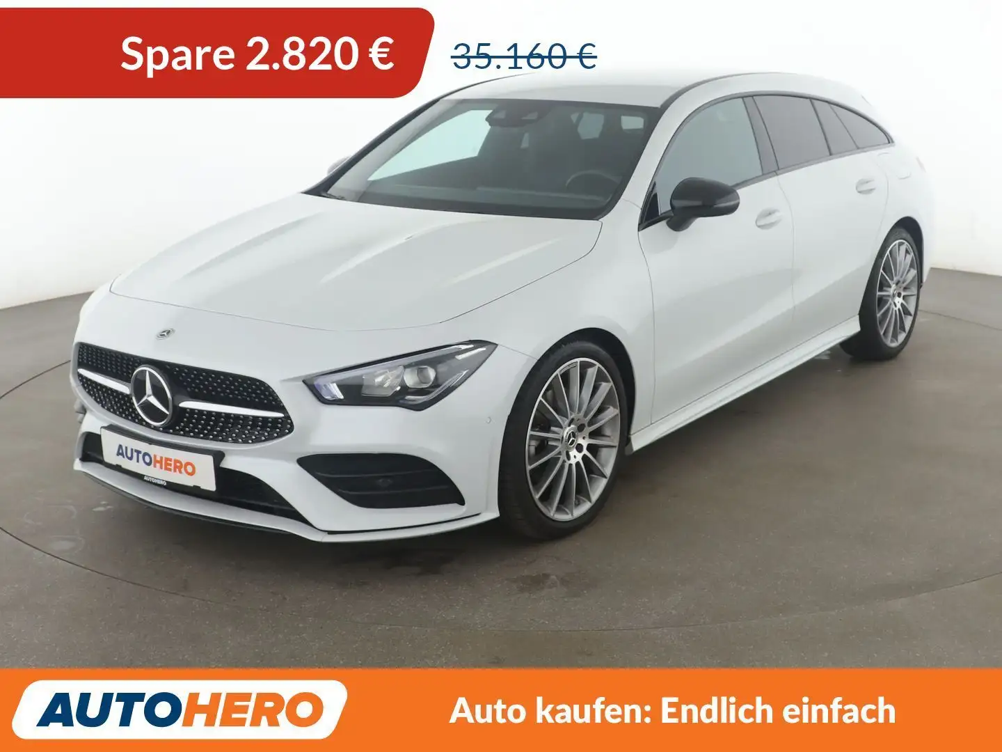 Mercedes-Benz CLA 220 CLA 220 d Shooting Brake AMG Line Aut.*NAVI*LED* Weiß - 1