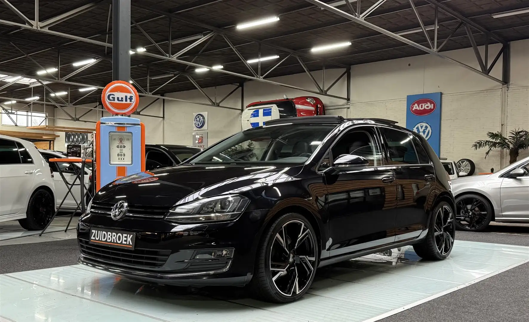 Volkswagen Golf VII 1.4 TSI 87DKM! PANO!! LEER!! Clima!! Nero - 1