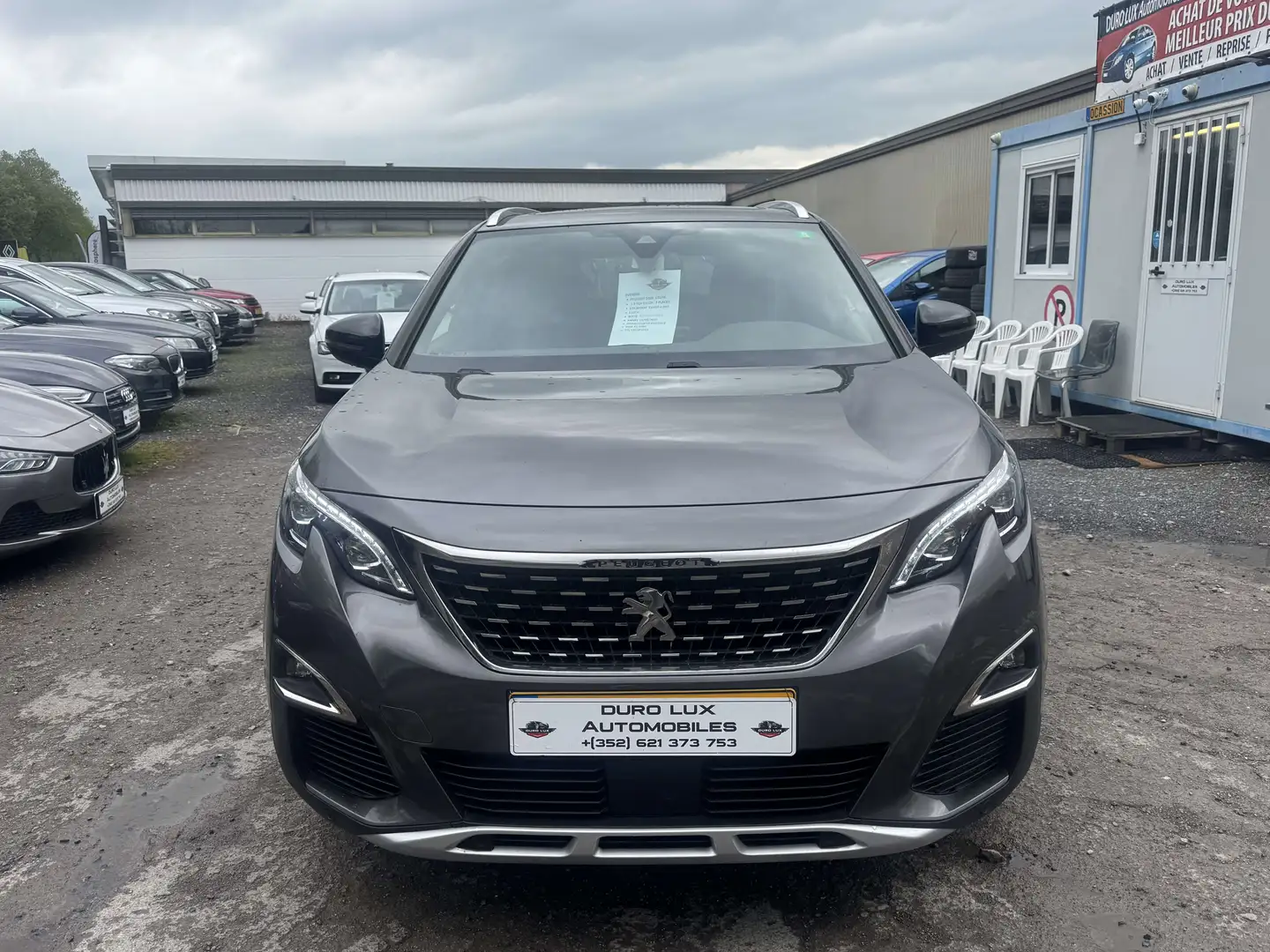 Peugeot 5008 BlueHDi 130 EAT8 GT line. automatique. 7 places Gris - 1