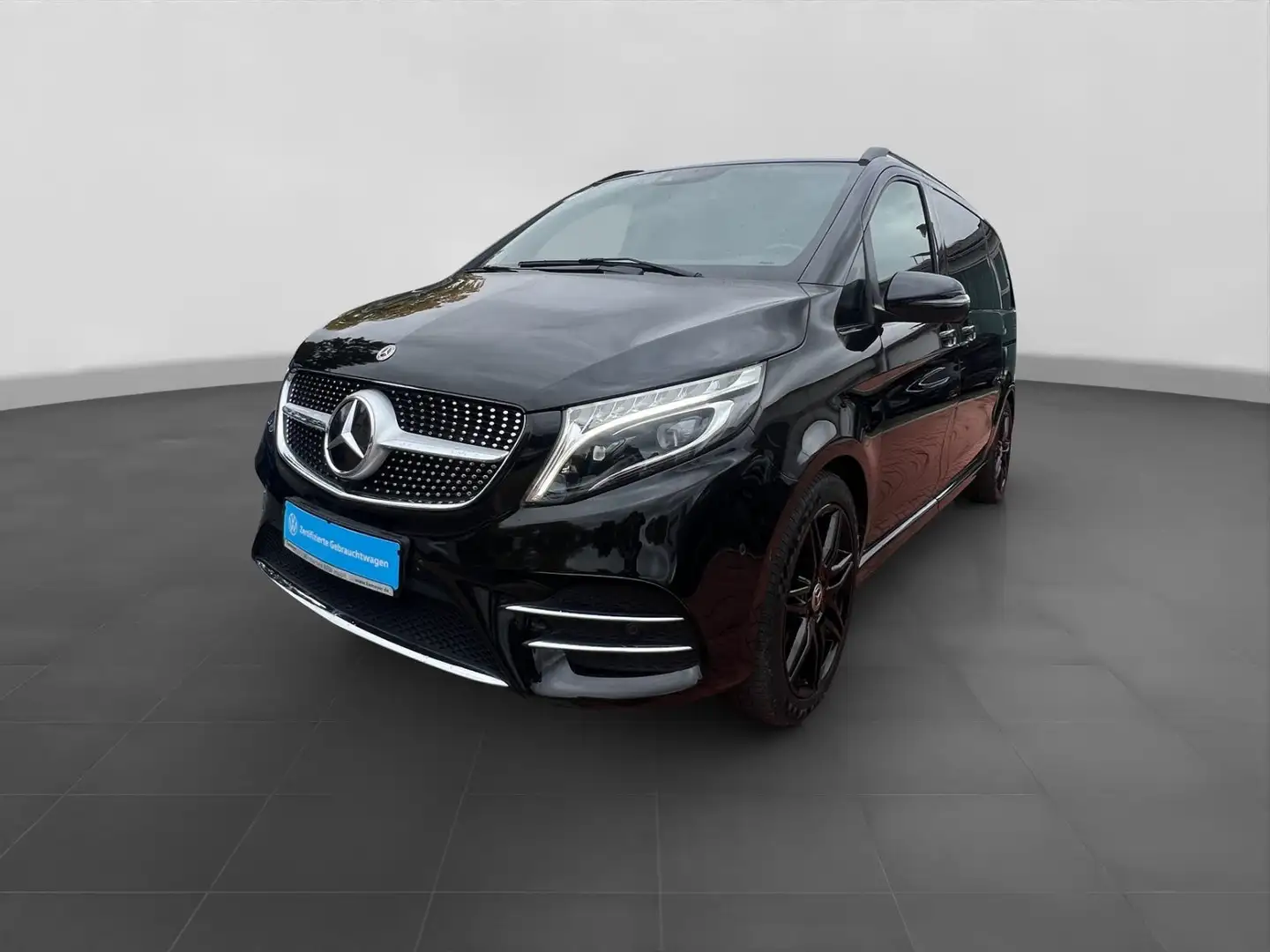 Mercedes-Benz V 250 d AMG LINE LEDER LED NAVI LM19 Schwarz - 2