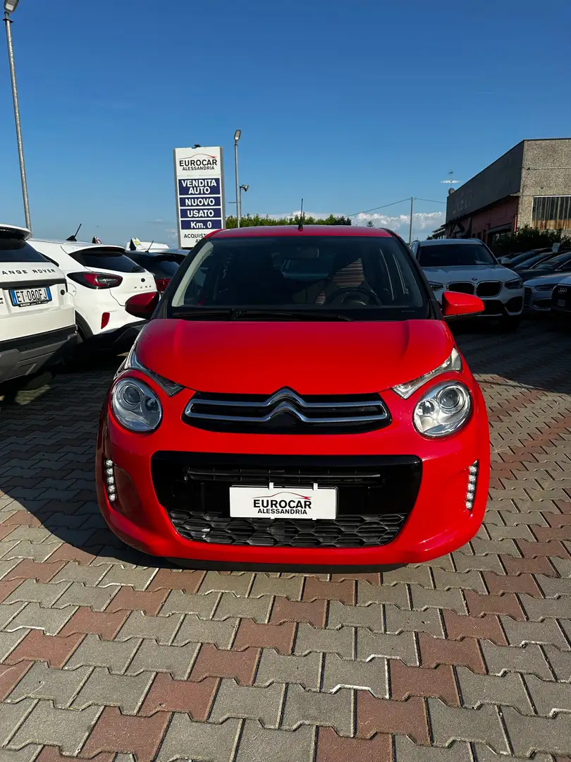 Citroen C1 5p 1.0 vti Feel 72cv neopatentati Rosso - 2