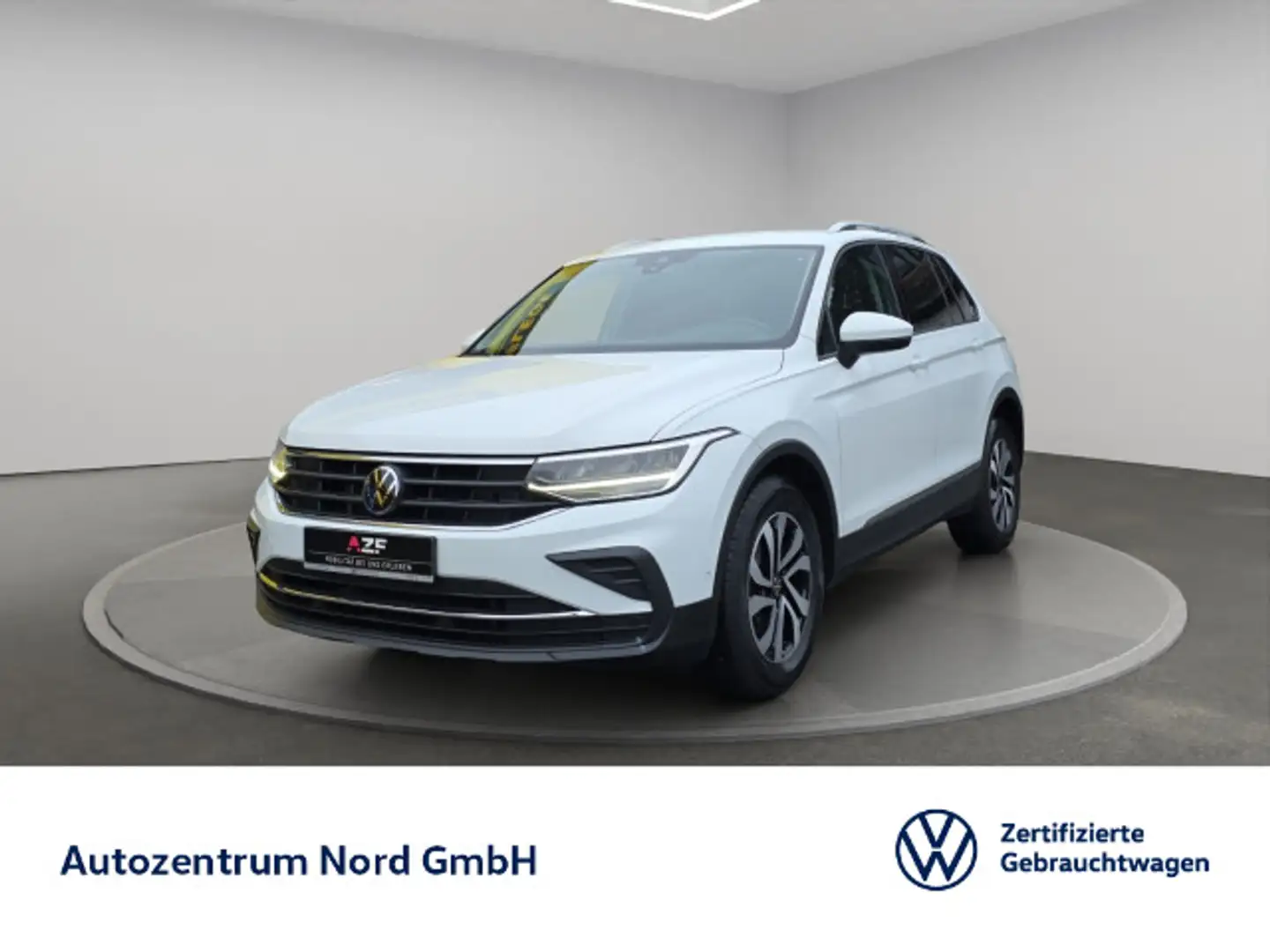 Volkswagen Tiguan 2.0 TDI DSG Active AHK+NAVI+LED+ACC+SITZH Blanc - 1