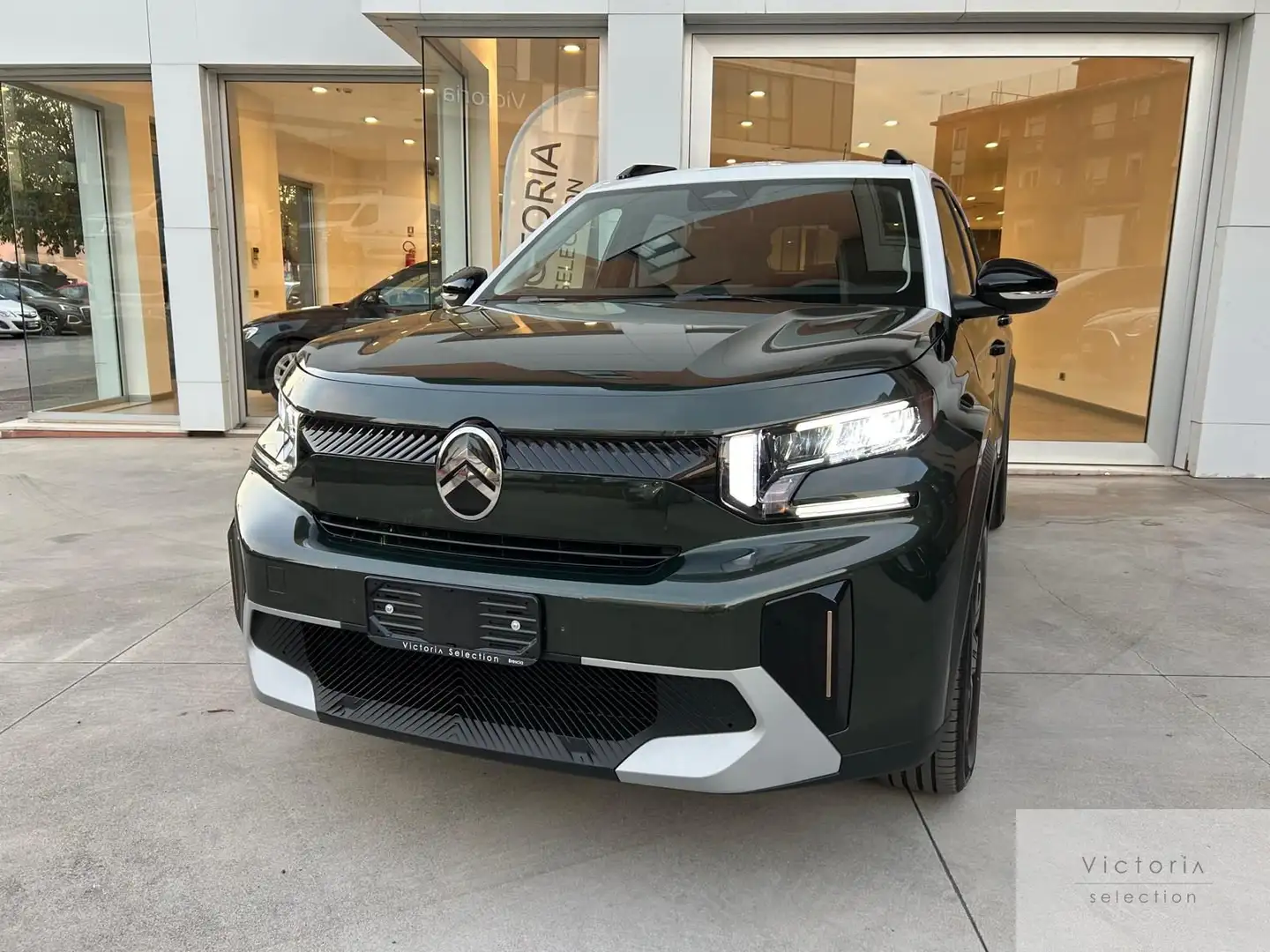 Citroen C3 Aircross PLUS TURBO 100 CV C.MANUALE CARPLAY RETROCAMERA Groen - 2