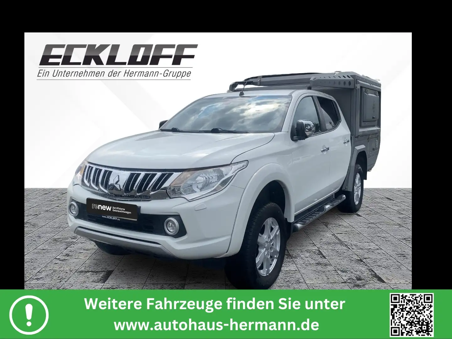 Mitsubishi L200 4x4 ,Kabine Crawler CMP 190 CAM*LED*Kam. Weiß - 1