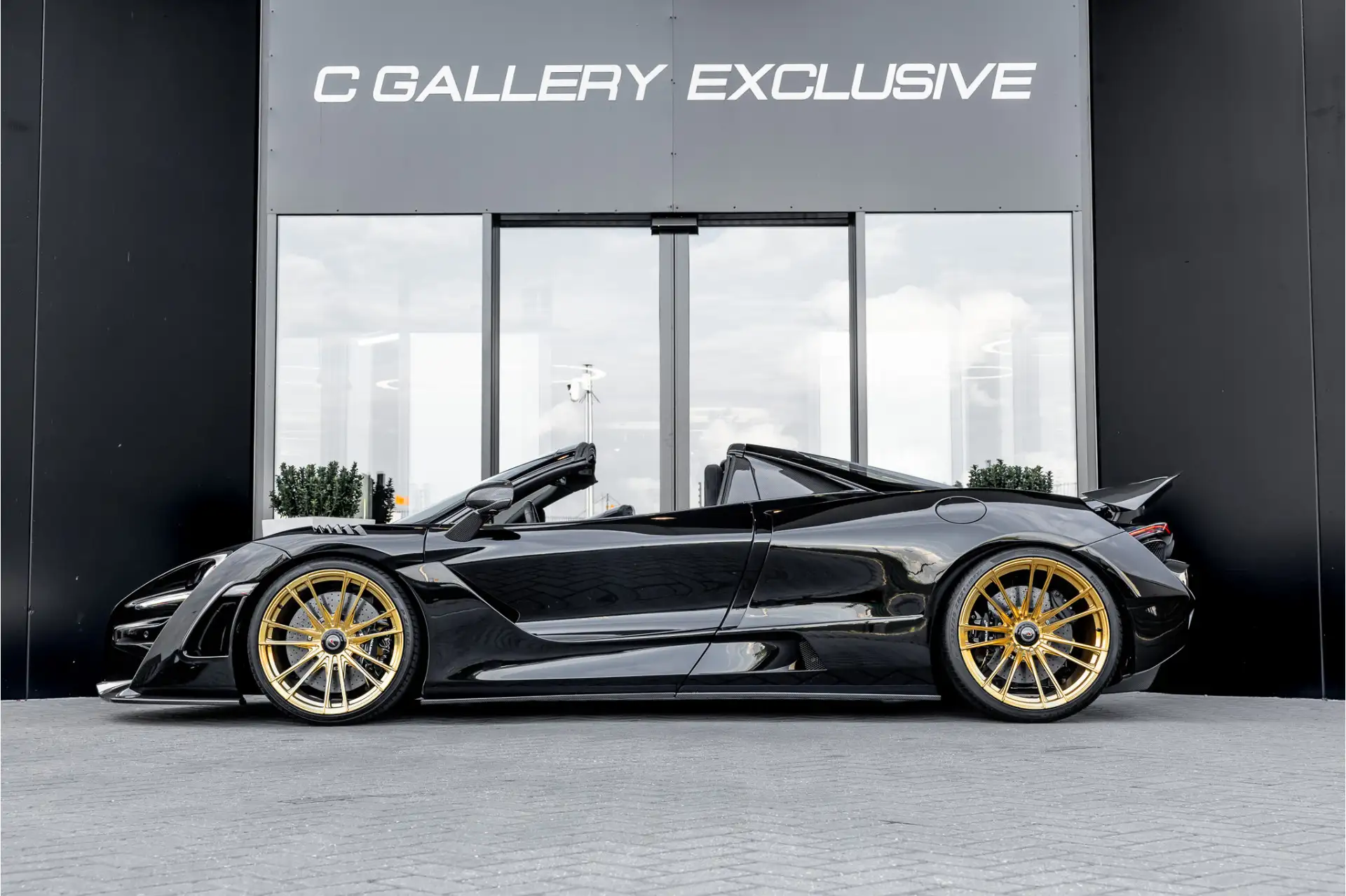 맥라렌 720S 720 Sport Spider 2018 검정 사진 8