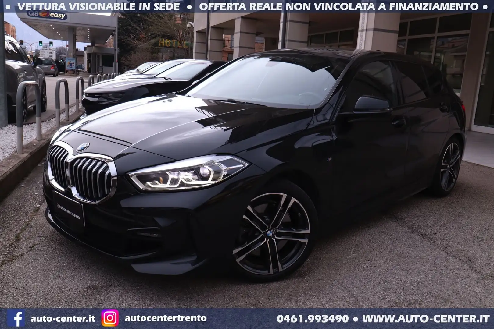 BMW 120 120d xDrive Aut 5p MSport M-Sport Noir - 2