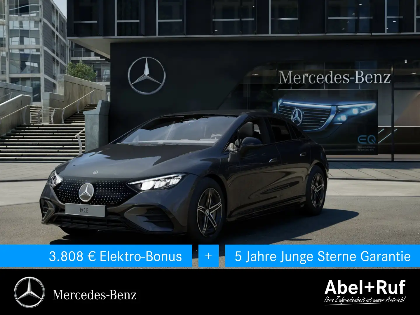 Mercedes-Benz EQE 300 AMG+LED+NIGHT+Kamera+Memo+Ambi+LrHz+TotW Gris - 1