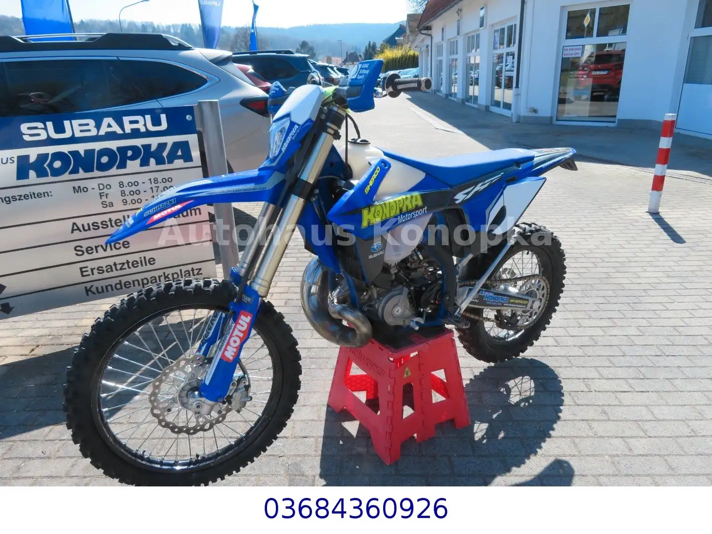 Sherco 300 SEF actory 2025 4,99% Albastru - 1