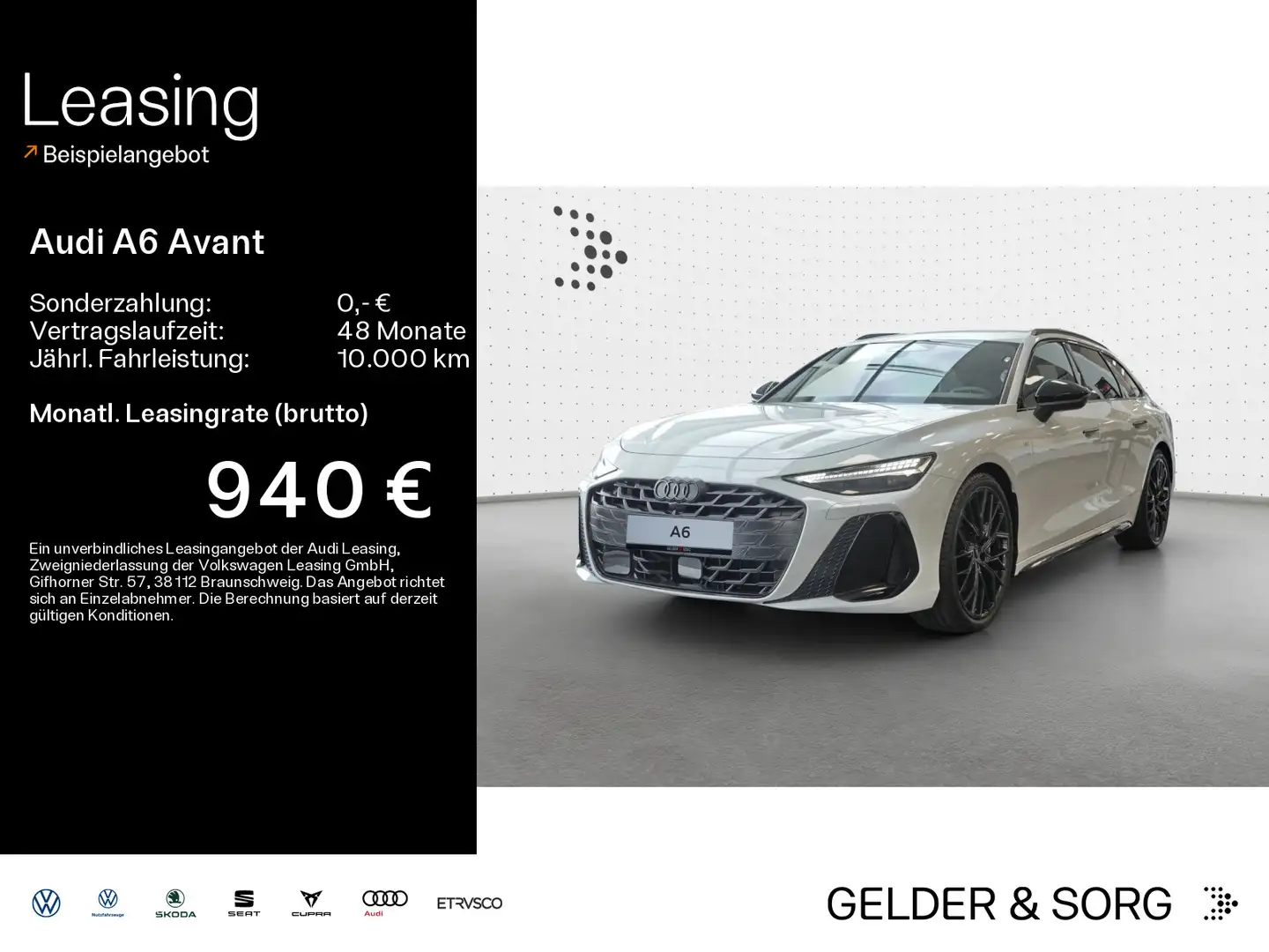 Audi A6 TDI qu. edition one *LED*TechPlus*SHZ* Blanc - 1