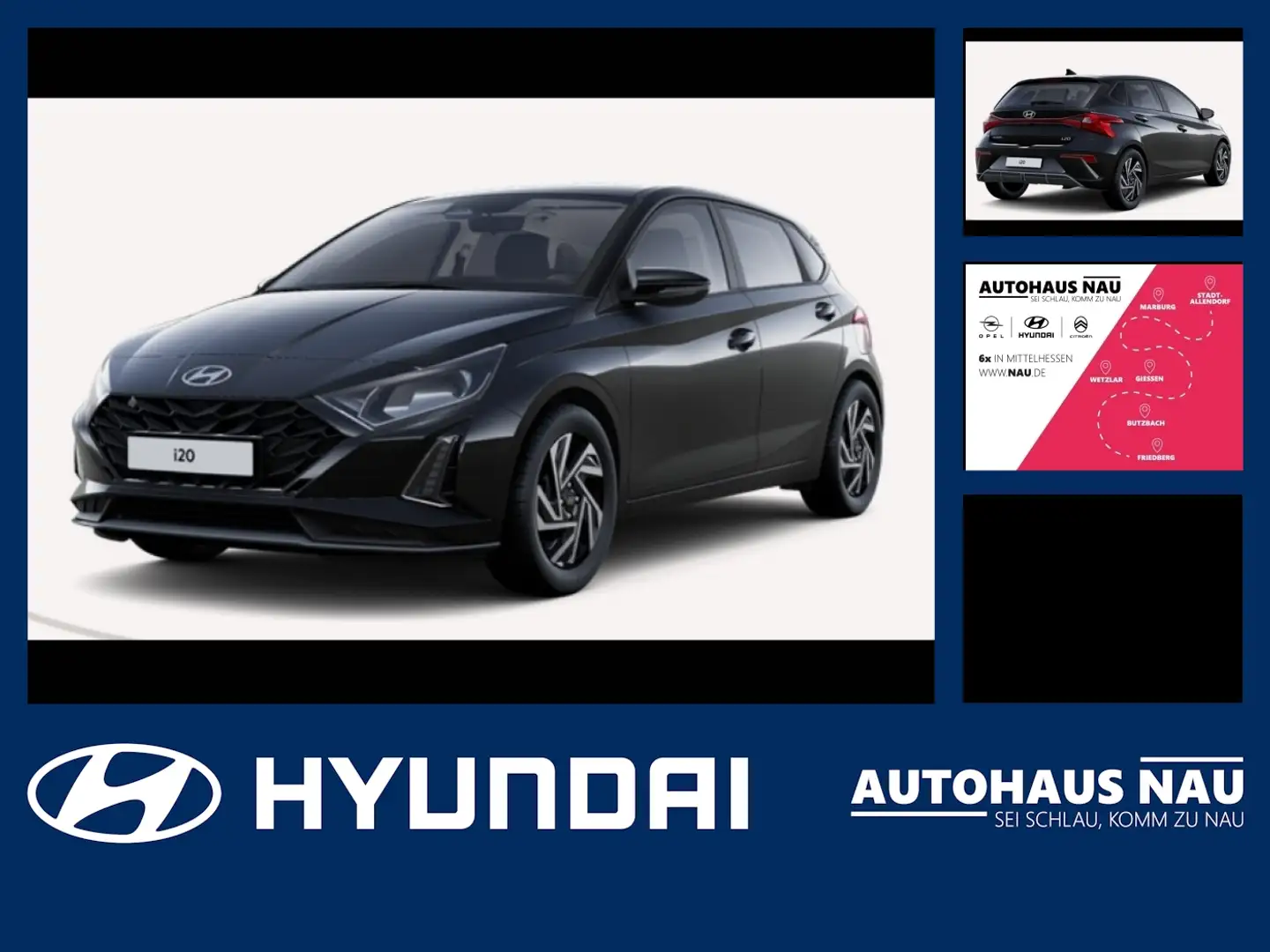 Hyundai i20 1.0 T-GDI Trend Inkl. Komfortpaket Noir - 1